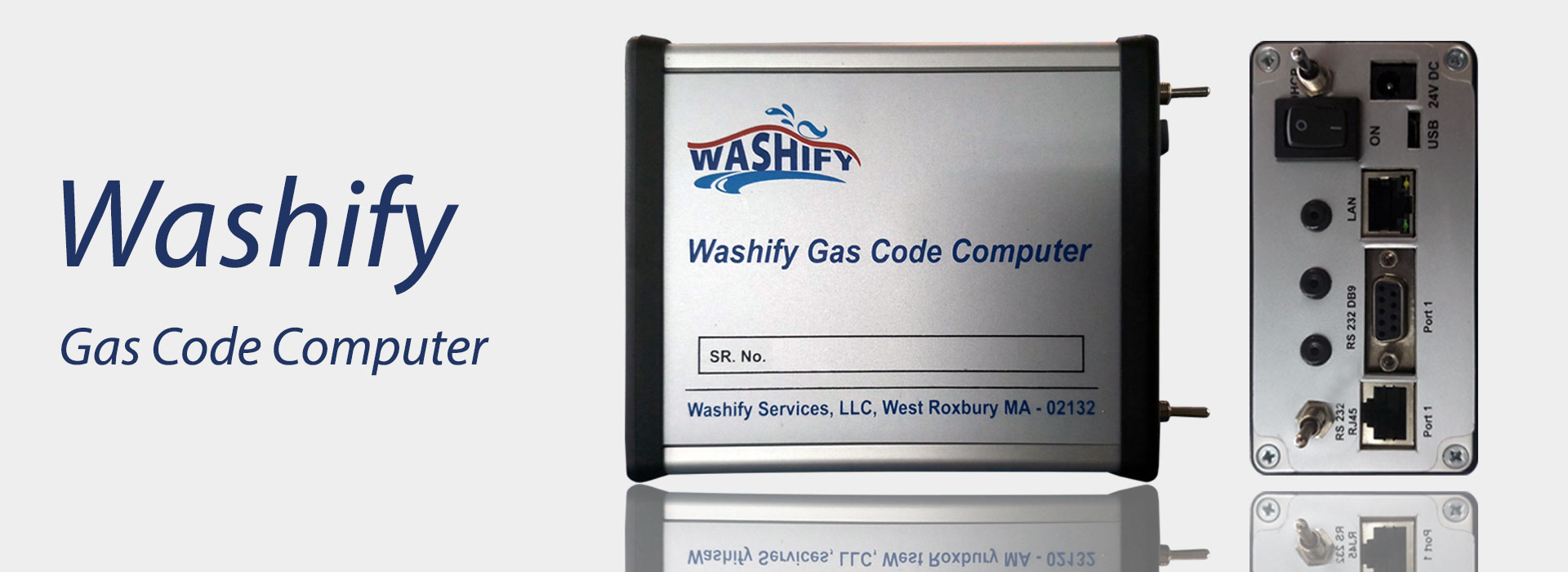 Washify Gas Code Computer