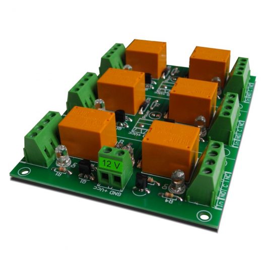 6 Channel relay board