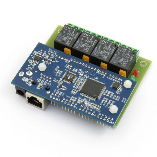 Web SNMP controlled 4 Relay Board