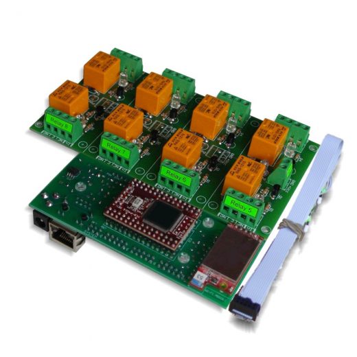 Wi-Fi Wireless Relay Board 8 Channels - Web, Telnet, HTTP API, E-mails