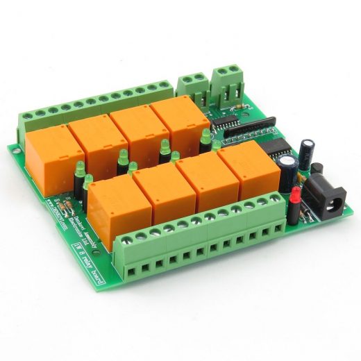 ne wire relay card - 8 SPDT channels for Home Automation